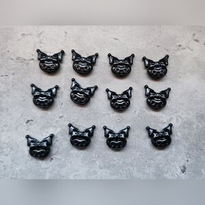 *SOLD*Kuromi Metal Head Beads